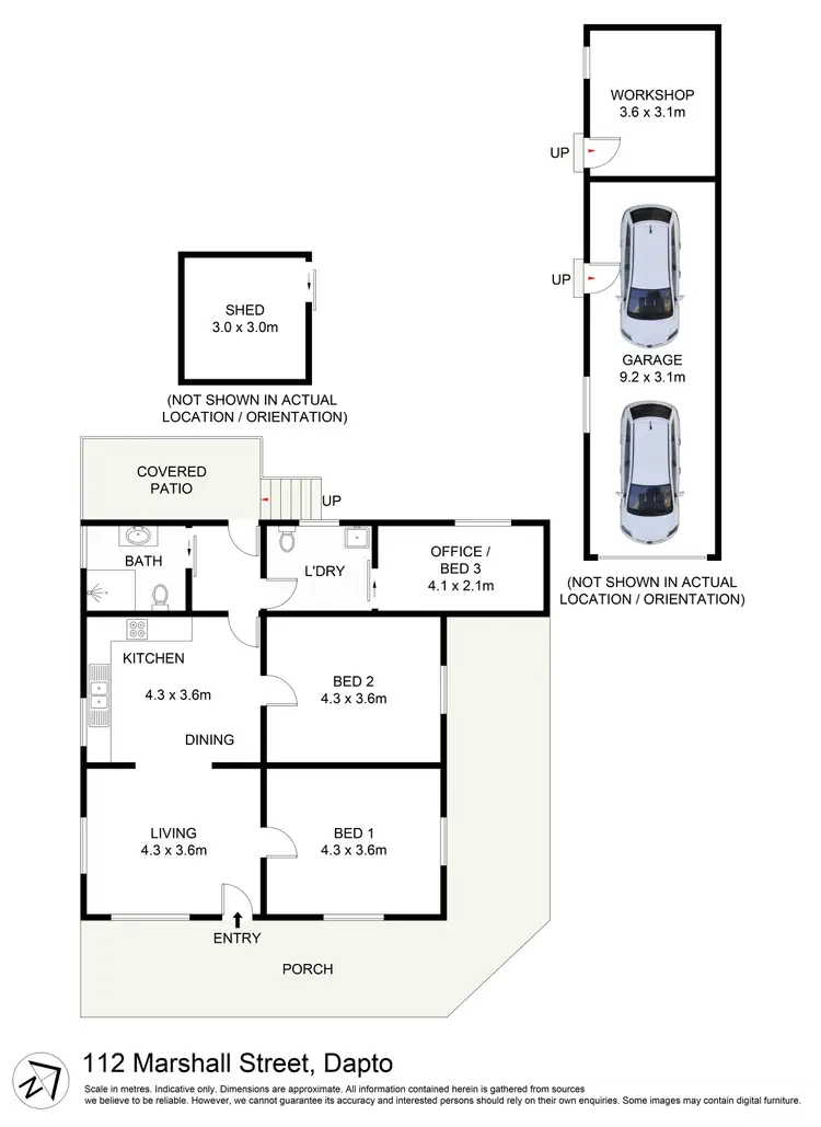 Floorplan of Homely house listing, 112 Marshall Street, Dapto NSW 2530