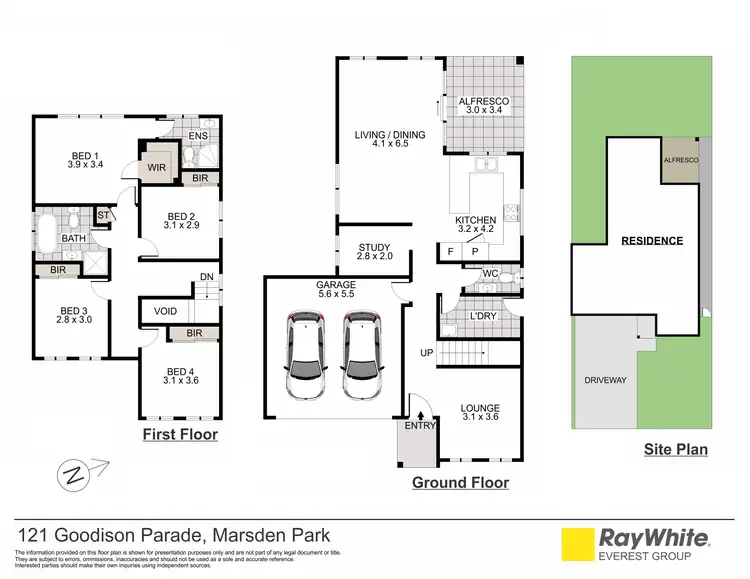Floorplan of Homely house listing, 121 Goodison Parade, Marsden Park NSW 2765