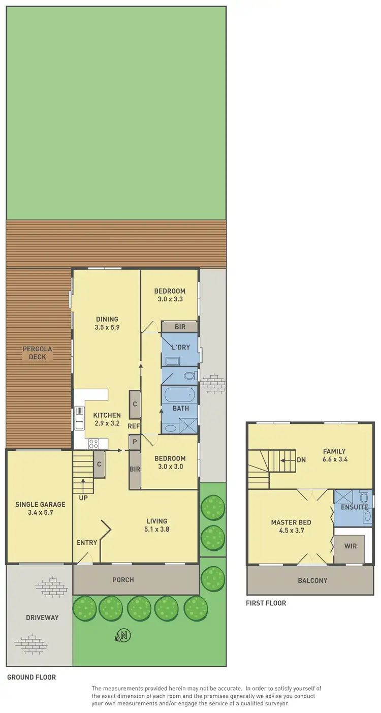 Floorplan of Homely house listing, 40 Evergreen Drive, Wyndham Vale VIC 3024