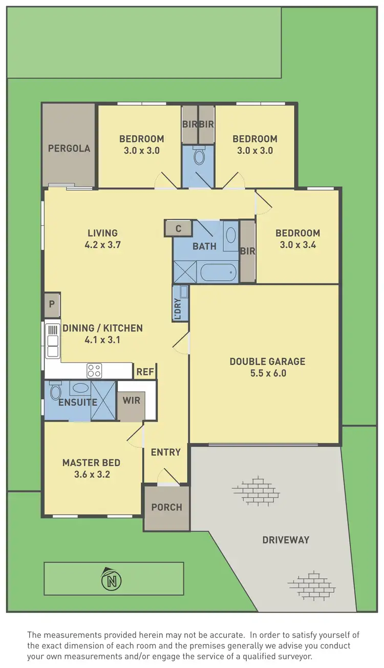 Floorplan of Homely house listing, 38 Butterscotch Esplanade, Manor Lakes VIC 3024