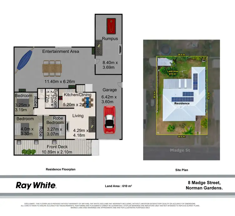 Floorplan of Homely house listing, 8 Madge Street, Norman Gardens QLD 4701