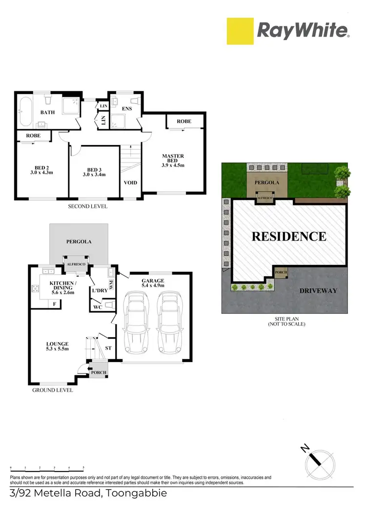 Floorplan of Homely townhouse listing, 3/92 Metella Road, Toongabbie NSW 2146