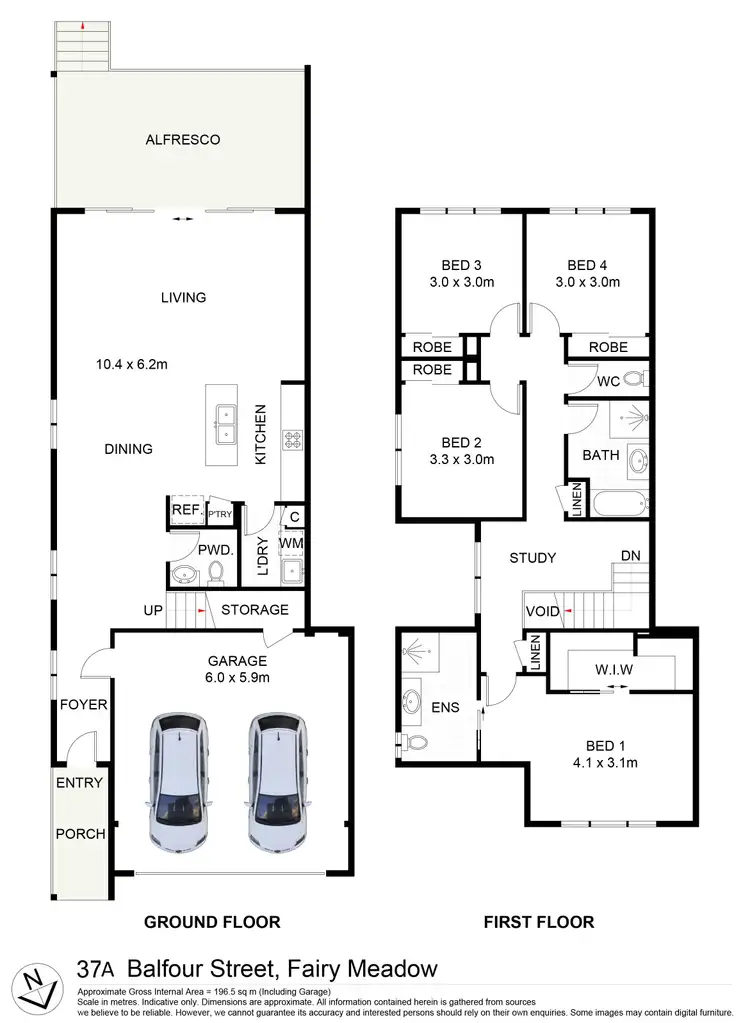 Floorplan of Homely house listing, 37A Balfour Street, Fairy Meadow NSW 2519
