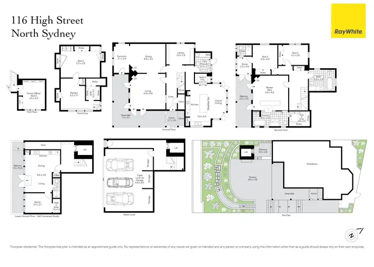 Floorplan of Homely house listing, 116 High Street, North Sydney NSW 2060