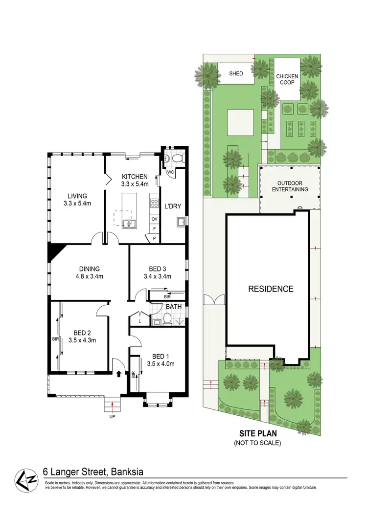 Floorplan of Homely house listing, 6 Langer Street, Banksia NSW 2216
