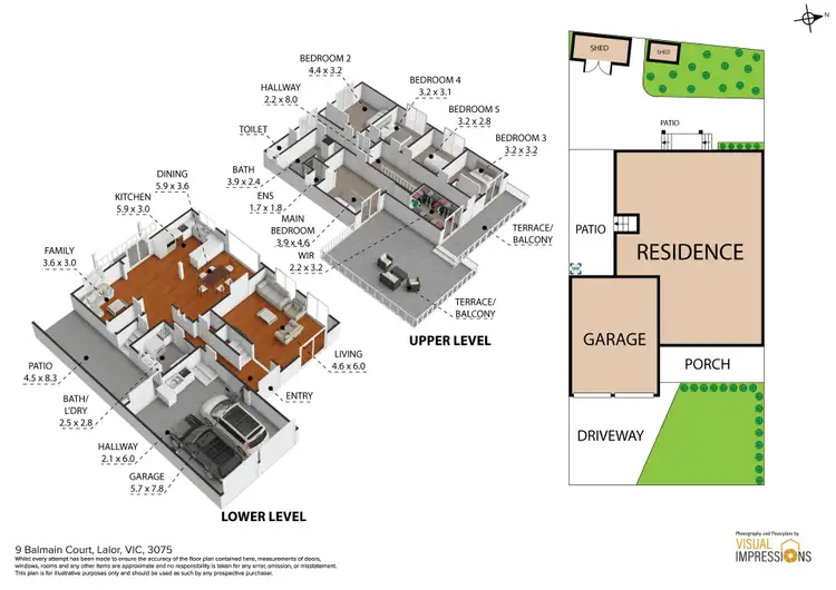 Floorplan of Homely house listing, 9 Balmain Court, Lalor VIC 3075