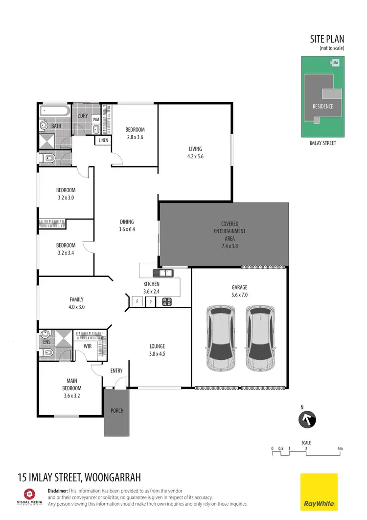 Floorplan of Homely house listing, 15 Imlay Street, Woongarrah NSW 2259