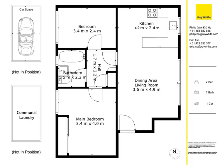 Floorplan of Homely unit listing, 4/8-12 Parry Avenue, Narwee NSW 2209