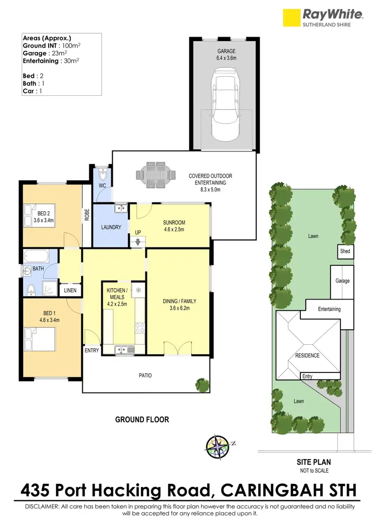 Floorplan of Homely house listing, 435 Port Hacking Road, Caringbah South NSW 2229