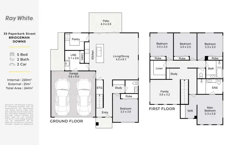 Floorplan of Homely house listing, 39 Paperbark Street, Bridgeman Downs QLD 4035