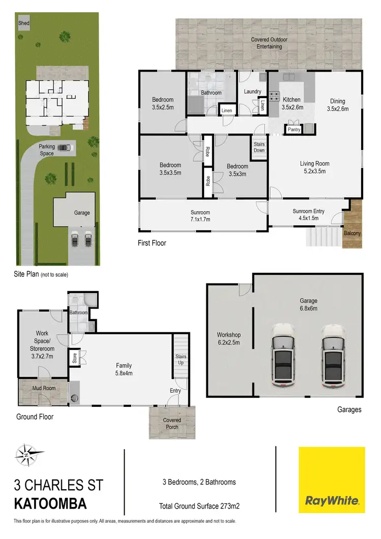 Floorplan of Homely house listing, 3 Charles Street, Katoomba NSW 2780