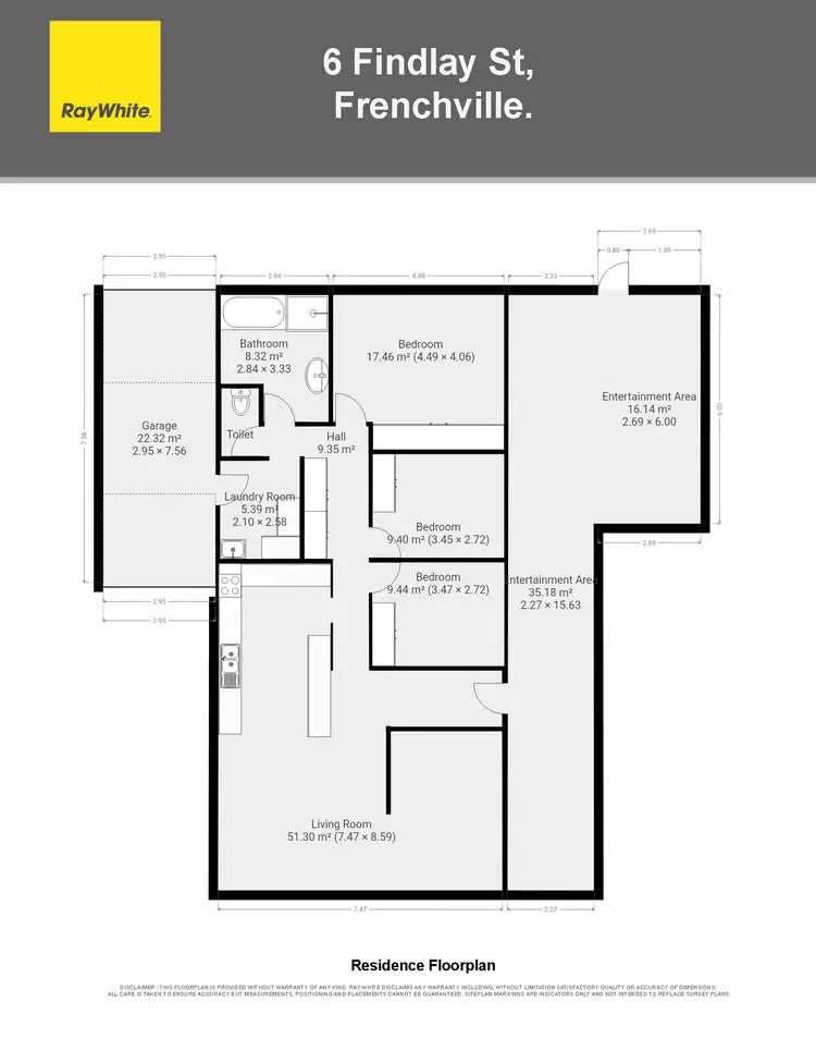 Floorplan of Homely house listing, 6 Findlay Street, Frenchville QLD 4701