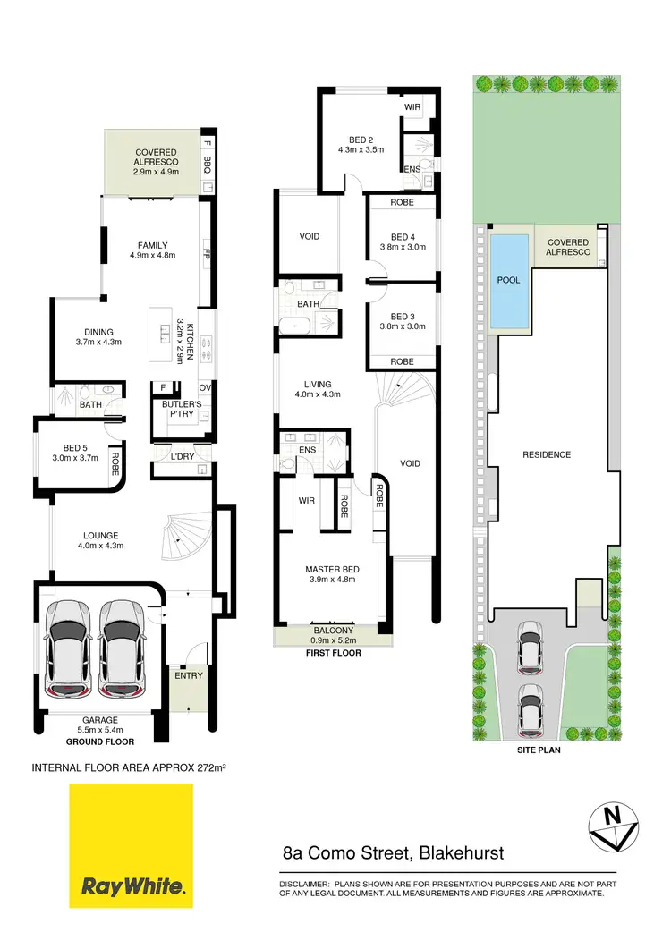 Floorplan of Homely house listing, 8A Como Street, Blakehurst NSW 2221