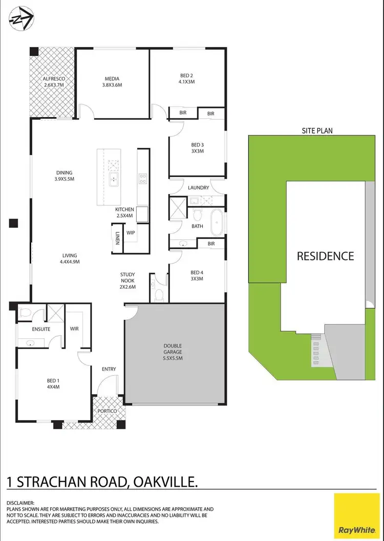 Floorplan of Homely house listing, 1 Strachan Road, Oakville NSW 2765
