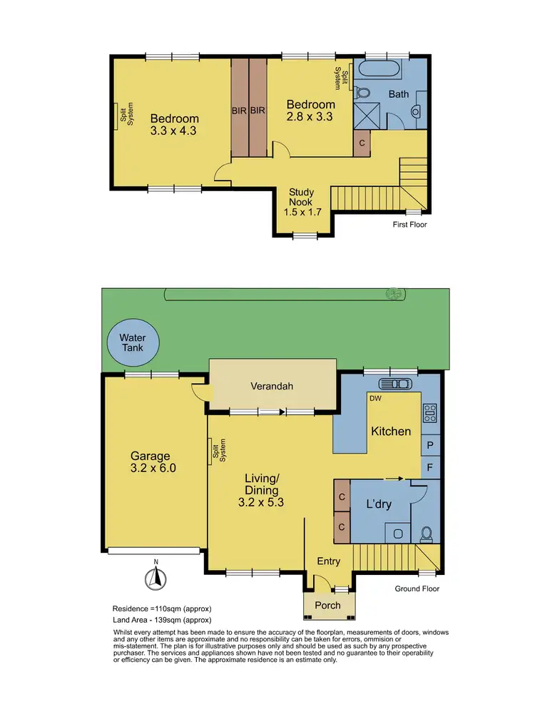 Floorplan of Homely other listing, 3/139 Porter Road, Heidelberg Heights VIC 3081
