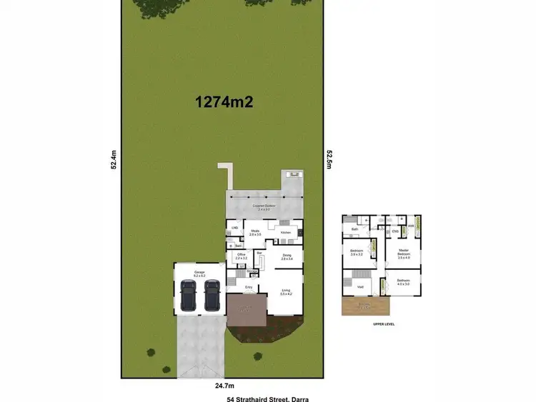 Floorplan of Homely house listing, 54 Strathaird Street, Darra QLD 4076