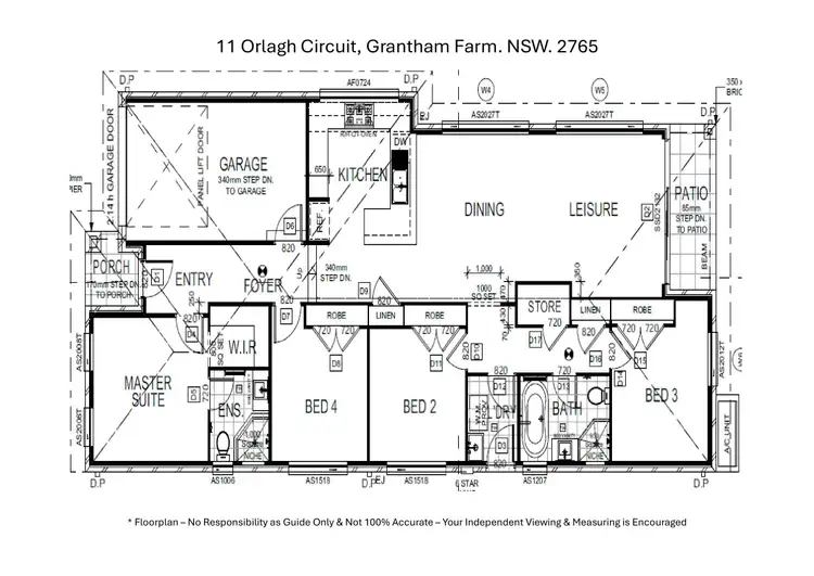 Floorplan of Homely house listing, 11 Orlagh Circuit, Grantham Farm, Riverstone NSW 2765