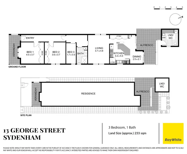 Floorplan of Homely house listing, 13 George Street, Sydenham NSW 2044