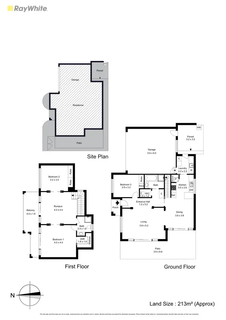 Floorplan of Homely townhouse listing, 3/199 Nepean Highway, Seaford VIC 3198