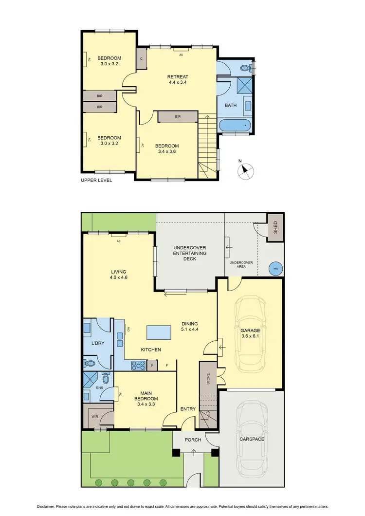 Floorplan of Homely house listing, 114A Evell Street, Glenroy VIC 3046
