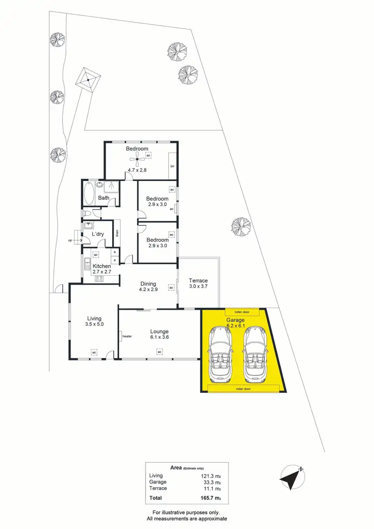 Floorplan of Homely house listing, 19 Stevens Avenue, Para Hills SA 5096