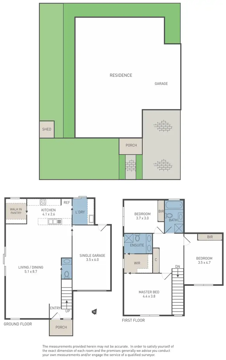 Floorplan of Homely house listing, 3/1 Trinca Court, Werribee VIC 3030
