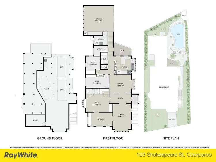 Floorplan of Homely house listing, 103 Shakespeare Street, Coorparoo QLD 4151