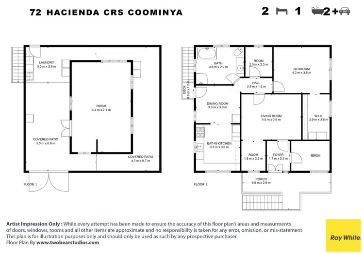 Floorplan of Homely rural property listing, 72 Hacienda Crescent, Coominya QLD 4311