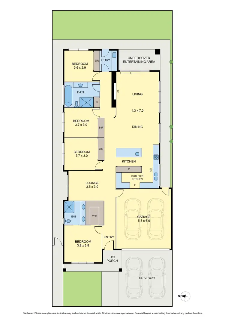Floorplan of Homely house listing, 14 French Road, Greenvale VIC 3059