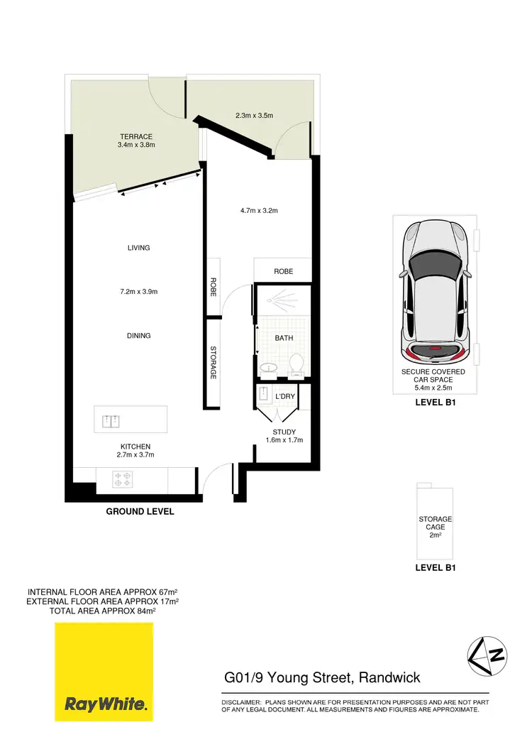 Floorplan of Homely apartment listing, 1/9 Young Street, Randwick NSW 2031