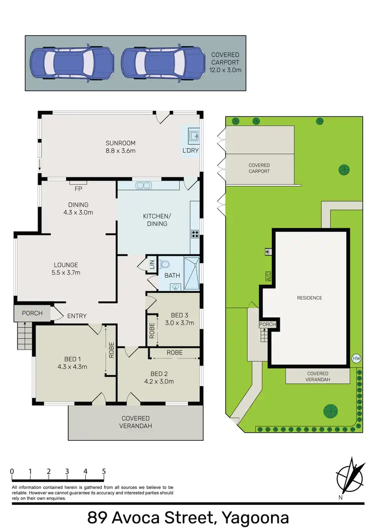Floorplan of Homely house listing, 89 Avoca Street, Yagoona NSW 2199
