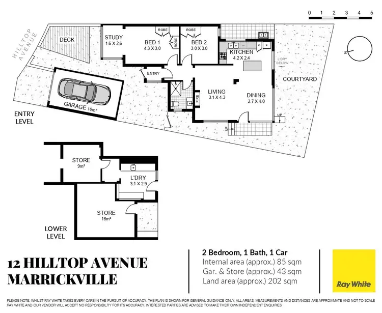 Floorplan of Homely house listing, 12 Hilltop Avenue, Marrickville NSW 2204
