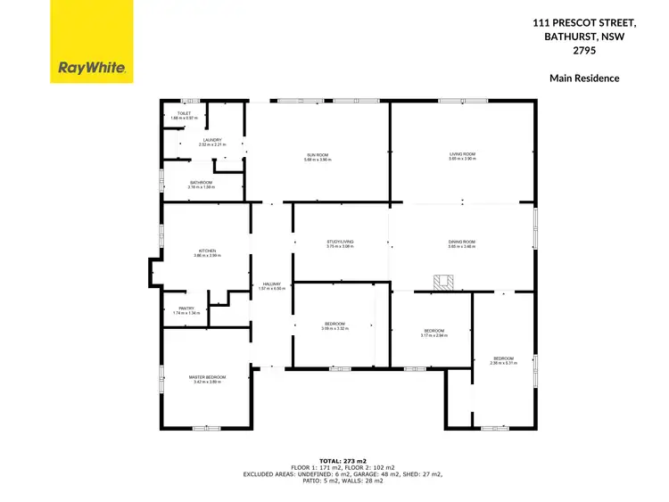 Floorplan of Homely house listing, 111 Prescot Street, Lyndhurst NSW 2797