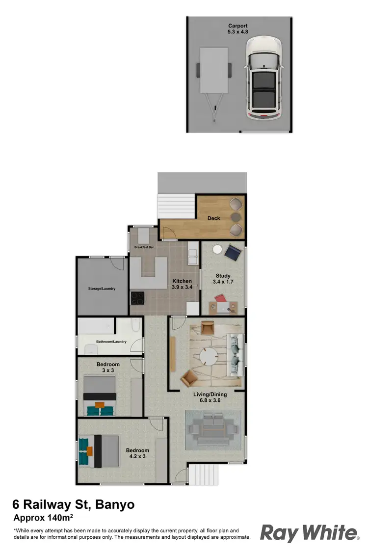 Floorplan of Homely house listing, 6 Railway Street, Nudgee QLD 4014