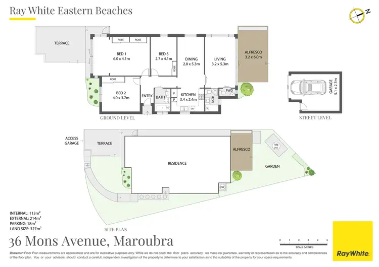 Floorplan of Homely house listing, 36 Mons Avenue, Maroubra NSW 2035