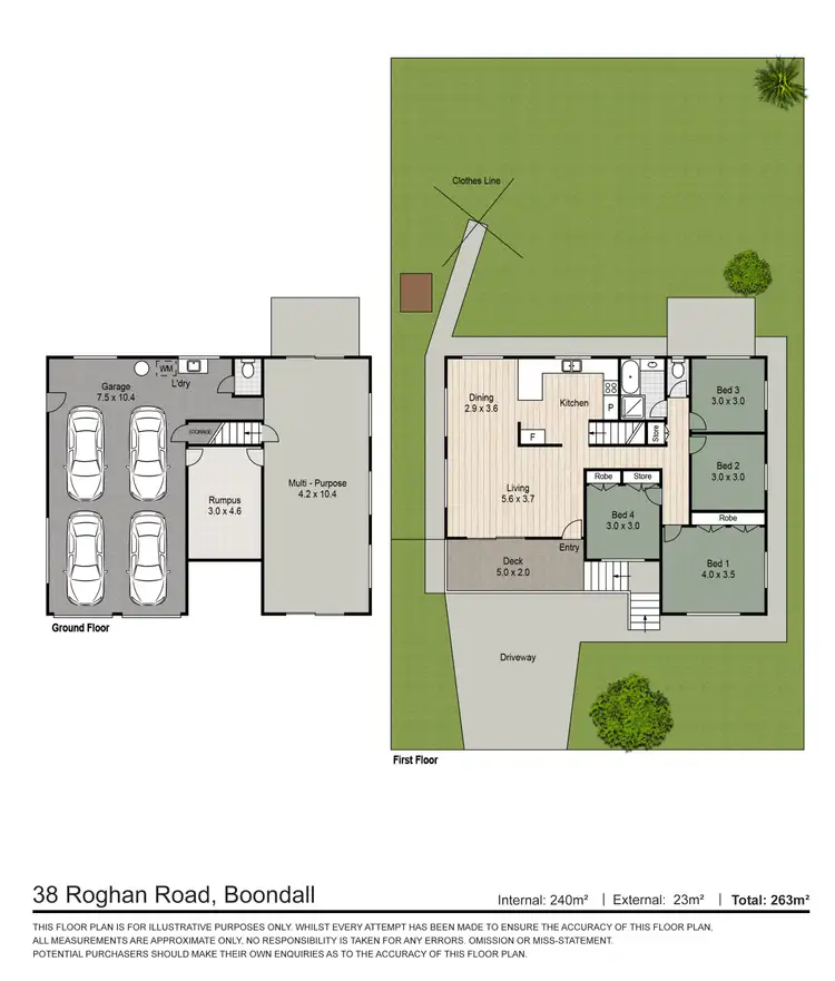 Floorplan of Homely house listing, 38 Roghan Road, Boondall QLD 4034