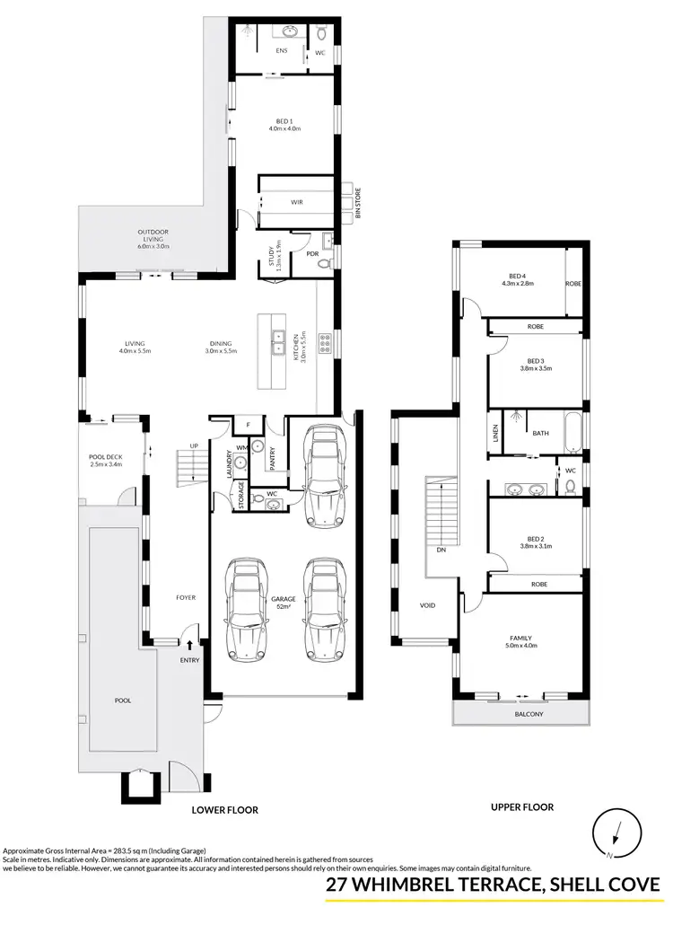Floorplan of Homely other listing, 27 Whimbrel Terrace, Shell Cove NSW 2529