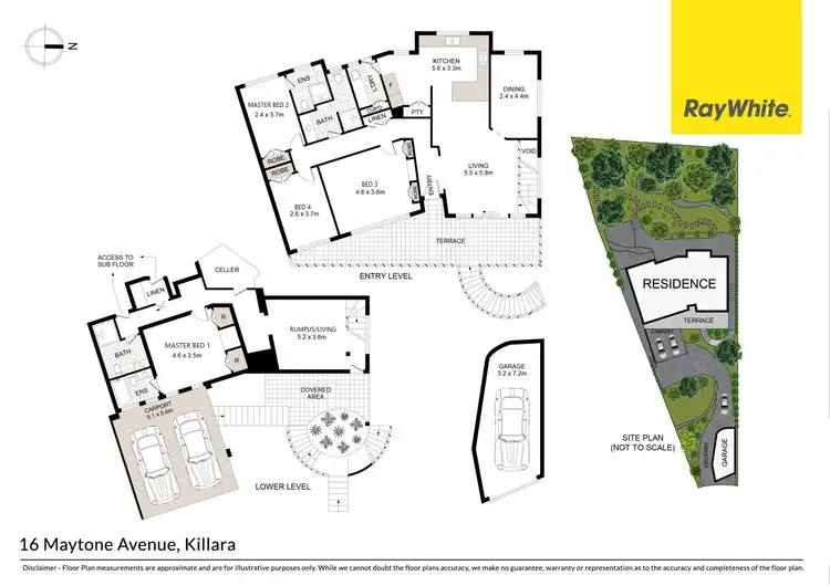 Floorplan of Homely house listing, 16 Maytone Avenue, Killara NSW 2071