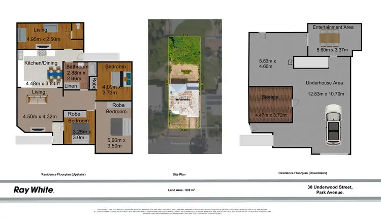 Floorplan of Homely house listing, 30 Underwood Street, Park Avenue QLD 4701