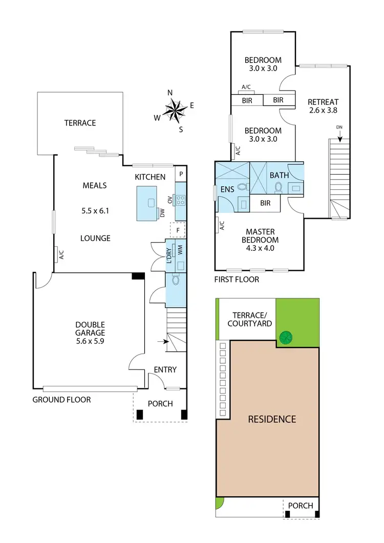 Floorplan of Homely house listing, 6/12 Painted Hills Road, Doreen VIC 3754