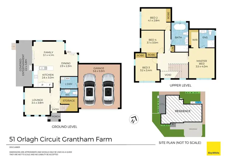 Floorplan of Homely house listing, 51 Orlagh Circuit, Grantham Farm NSW 2765