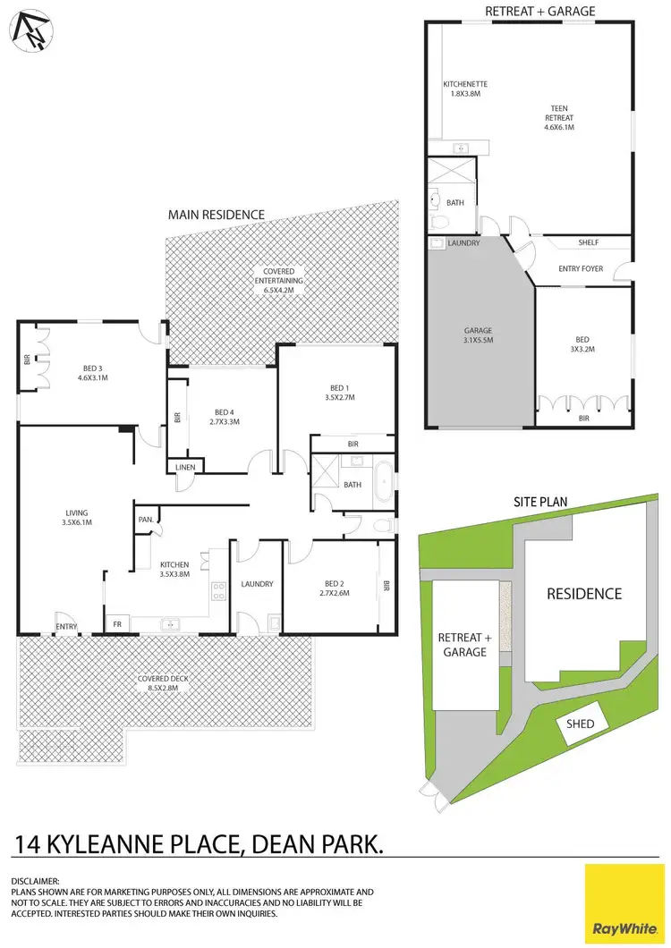 Floorplan of Homely house listing, 14 Kyleanne Place,, Dean Park NSW 2761