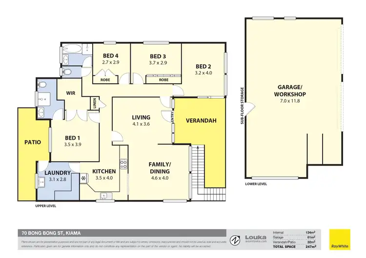 Floorplan of Homely house listing, 70 Bong Bong Street, Kiama NSW 2533