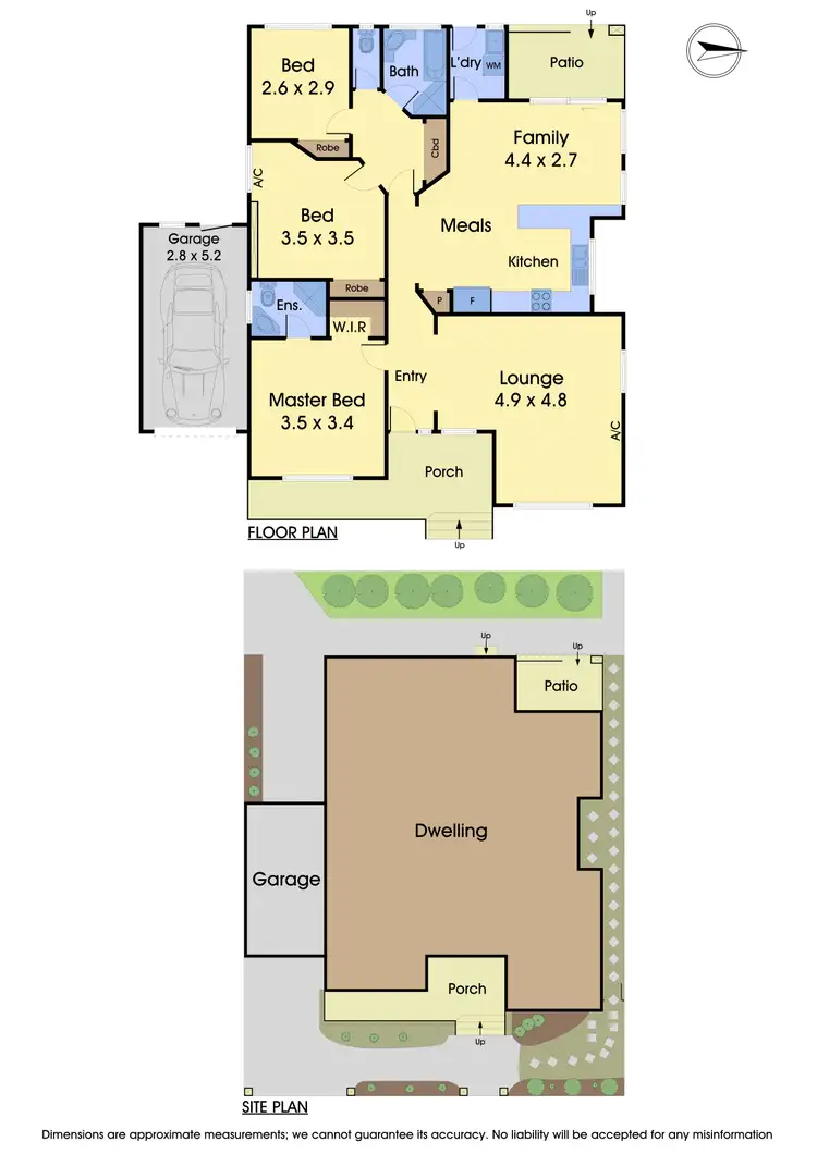 Floorplan of Homely house listing, 48 Parklands Drive, Thomastown VIC 3074