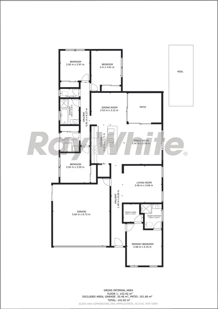 Floorplan of Homely house listing, 22 Egret Place, Bli Bli QLD 4560