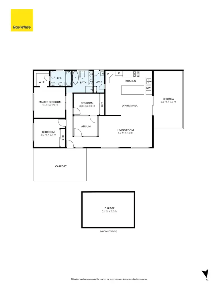 Floorplan of Homely house listing, 16 Wilton Close, Wyndham Vale VIC 3024