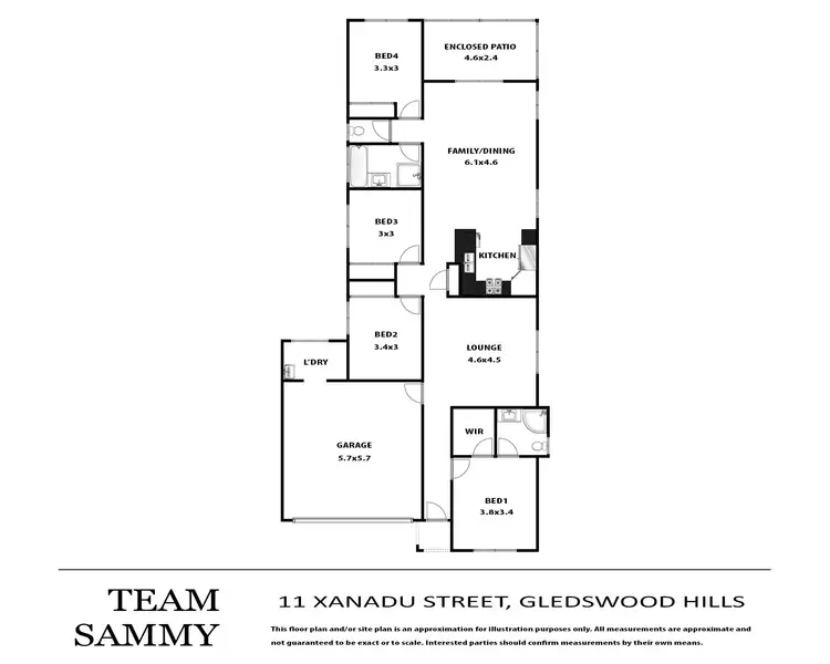 Floorplan of Homely house listing, 11 Xanadu Street, Gledswood Hills NSW 2557