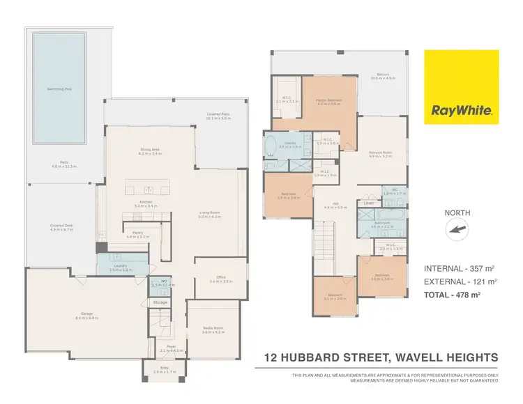 Floorplan of Homely house listing, 12 Hubbard Street, Wavell Heights QLD 4012