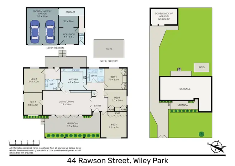 Floorplan of Homely house listing, 44 Rawson Street, Wiley Park NSW 2195