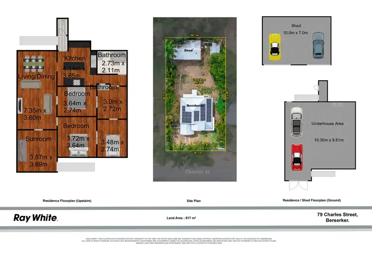Floorplan of Homely house listing, 79 Charles Street, Berserker QLD 4701